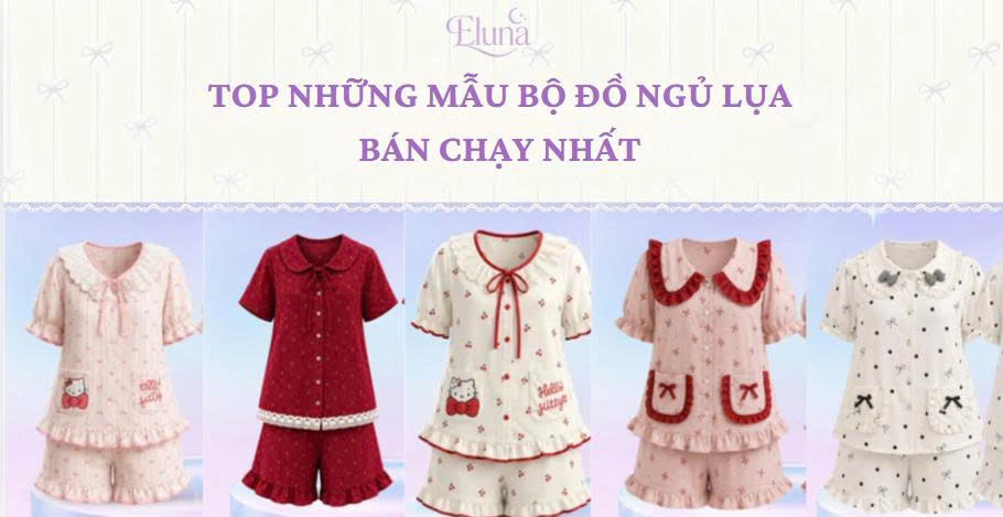 Bộ đồ ngủ lụa