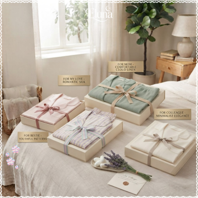 Đồ ngủ làm quà tặng phù hợp với từng đối tượng Đồ ngủ làm quà tặng phù hợp với từng đối tượng